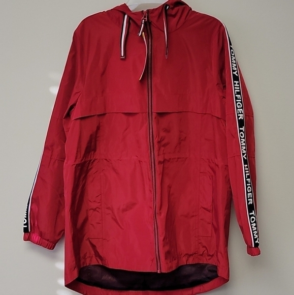 Tommy Hilfiger Windbreaker Jacket Red S - Picture 4 of 11